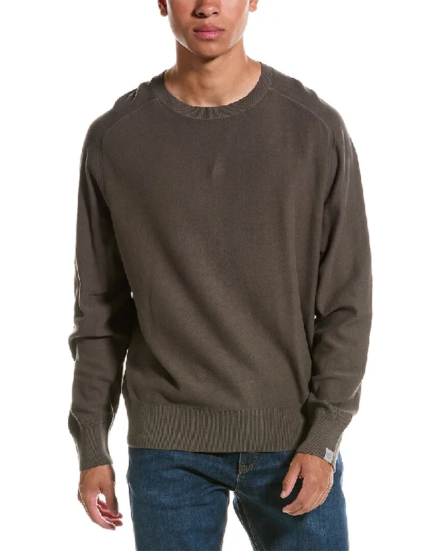 rag & bone Lace Crewneck Sweater Modern Men's Tech Modern Men's Tech Modern Men's Tech