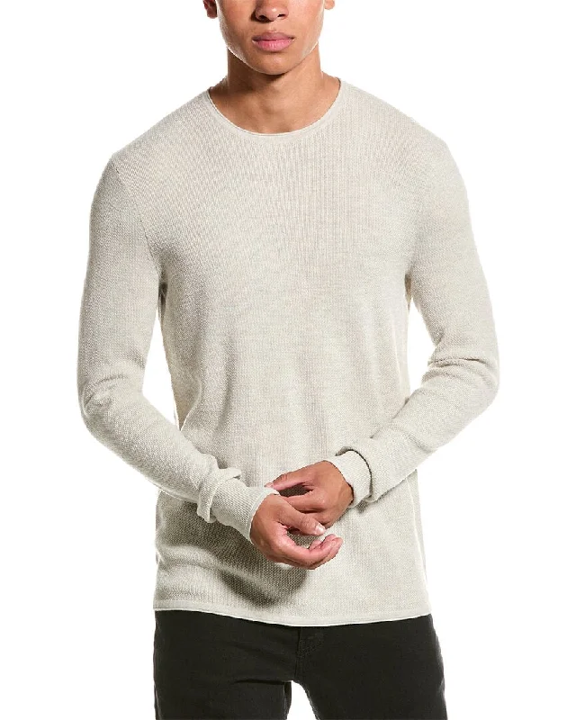 rag & bone Marty Wool-Blend Crewneck Sweater Practical Men's Multi Practical Men's Multi Practical Men's Multi