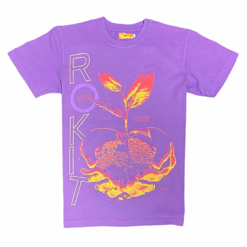 Rokit Growth Tee (Purple) Bold Men's Animal Bold Men's Animal