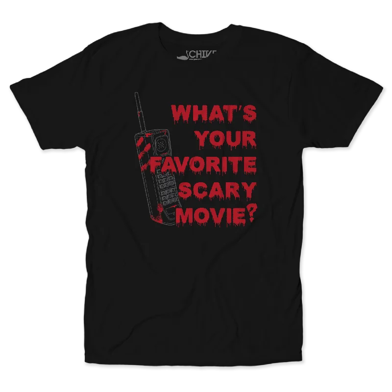 Scary Movie Unisex Tee Elegant Men's Formal  Elegant Men's Formal 