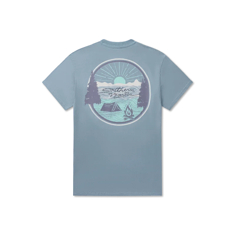 Summer Camp Sunsets Tee Masculine Men's  Masculine Men's 