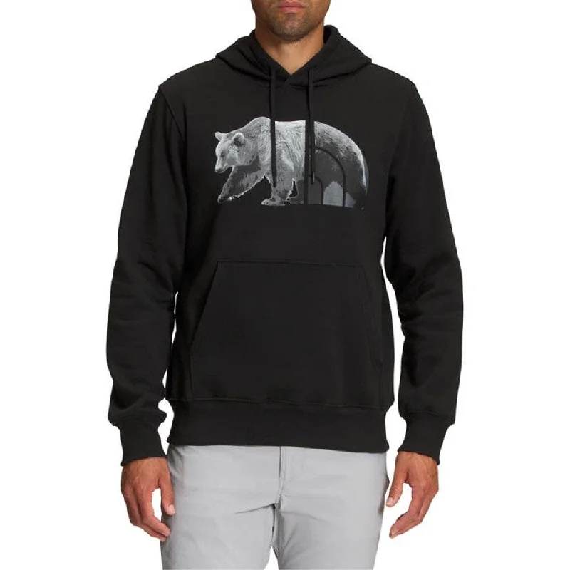 The North Face Men's Bear Logo Hoodie Sweatshirt Black Size XX-Large Rugged Men's Outdoor  Rugged Men's Outdoor  Rugged Men's Outdoor 