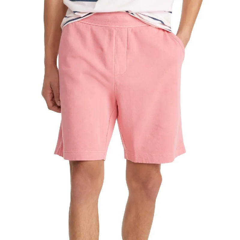 Tommy Hilfiger Men's Garment Dyed Sweatshorts Pink Size Medium Casual Men's Short Casual Men's Short Casual Men's Short