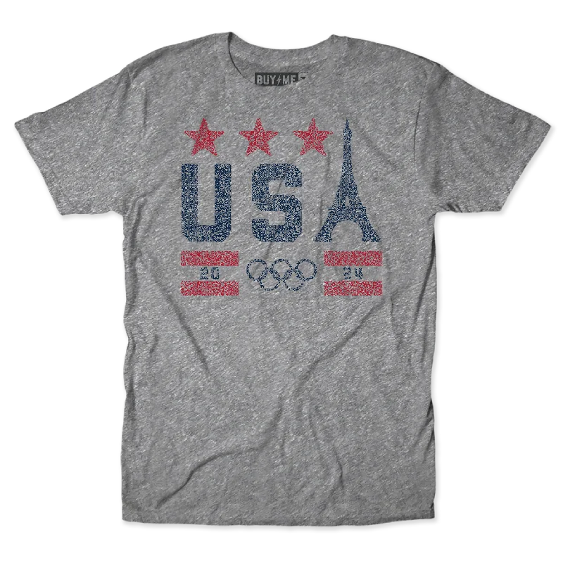 USA 2024 Tee Elegant Men's Cashmere Elegant Men's Cashmere