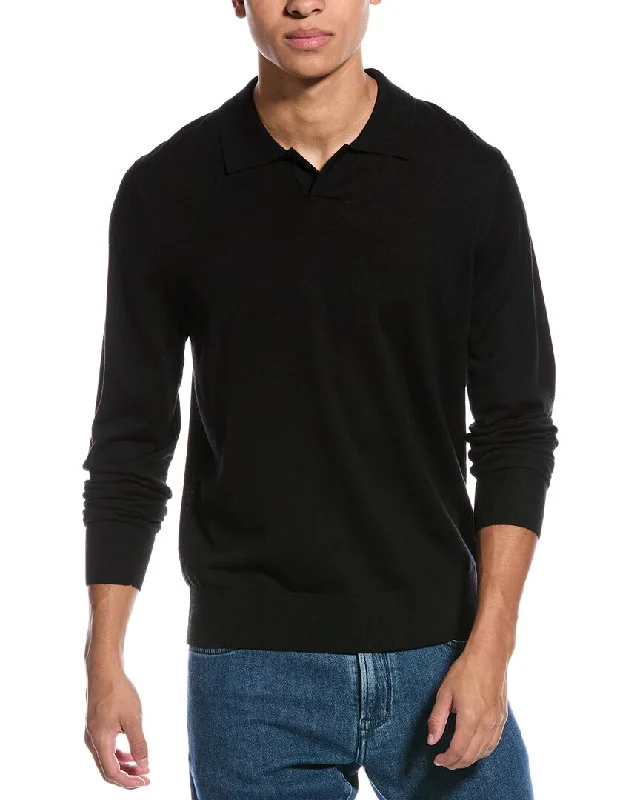 Vince Wool Johnny Collar Sweater Street Street Street