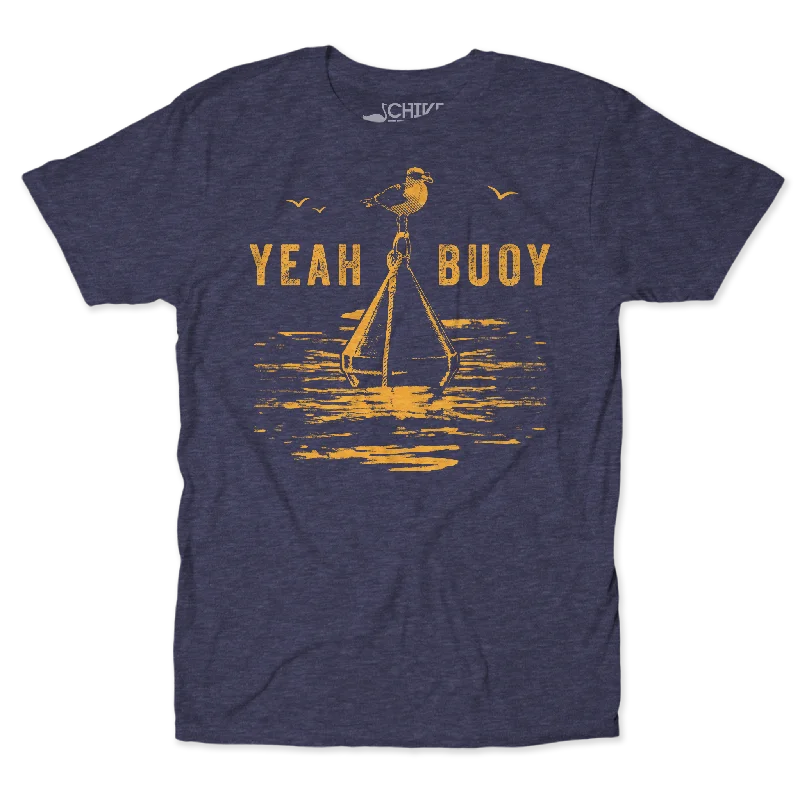 Yeah Buoy Unisex Tee Relaxed Men's Australian  Relaxed Men's Australian 