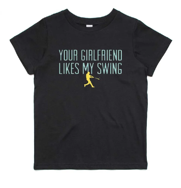 Your Girlfriend Likes My Swing- Youth Tee Hip Men's Urban Hip Men's Urban