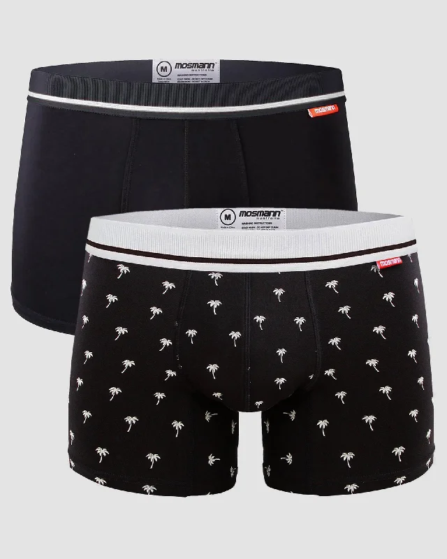 2-PACK BAMBOO TRUNKS - LA LUNA Refined Men's Classic  Refined Men's Classic 