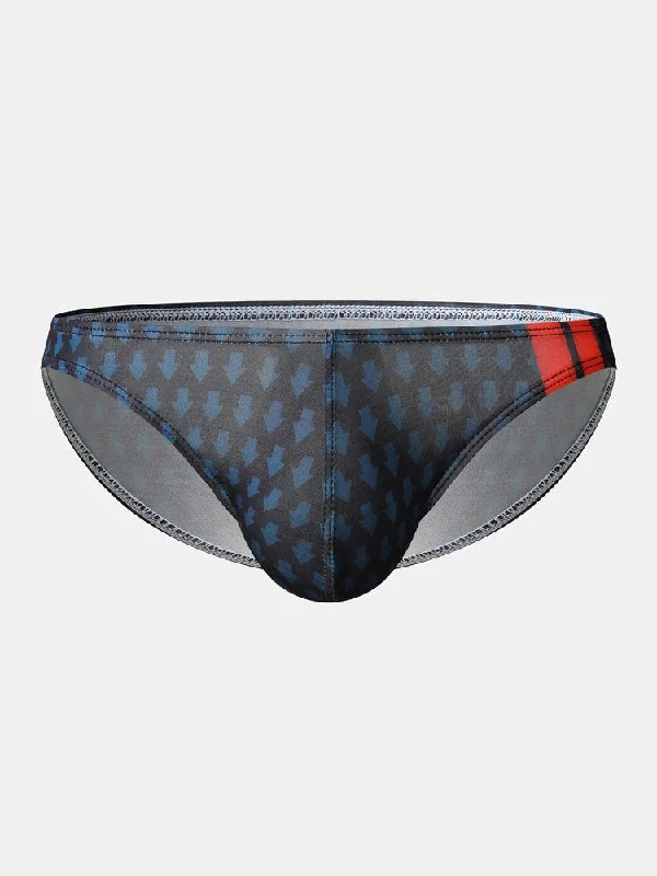 2-Pack Men's Letter Printed Sexy Underwear Classic Men's Pin Classic Men's Pin