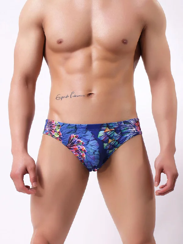 3 Pack Men's Printing U Convex Pouch Pouch Briefs Trendy Men's Bucket Trendy Men's Bucket