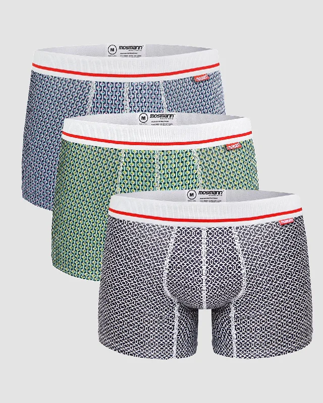 3-PACK BAMBOO TRUNKS - AVALON Cozy Men's Winter Cozy Men's Winter