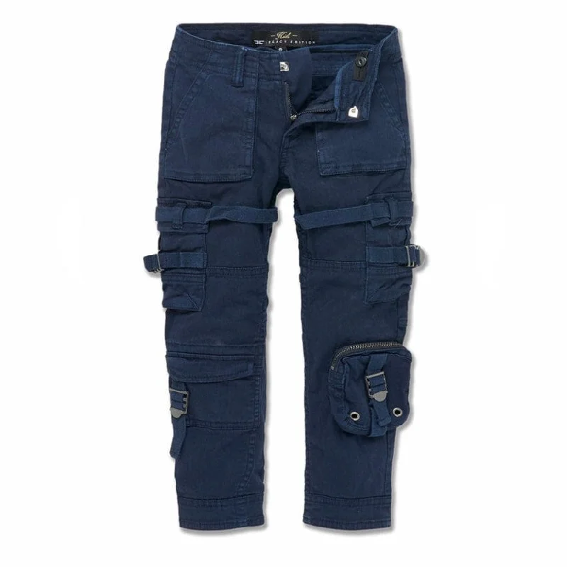 Boys Jordan Craig Cairo Cargo Pants (Navy) 5642MB Refined Men's Classic  Refined Men's Classic 