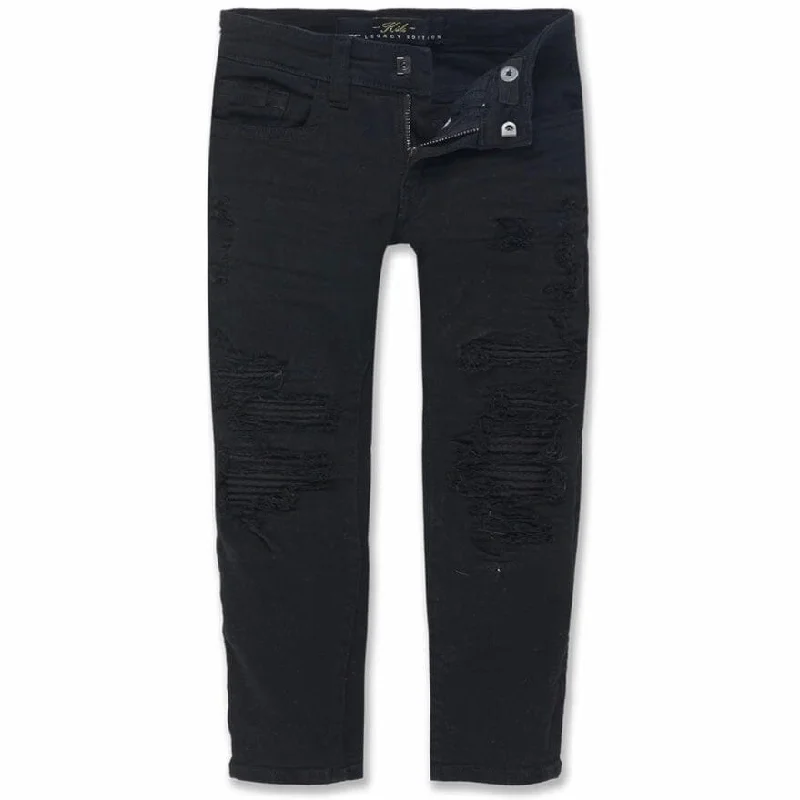 Boys Jordan Craig Seina Denim (Black Out) JR1034B Masculine Men's  Masculine Men's 