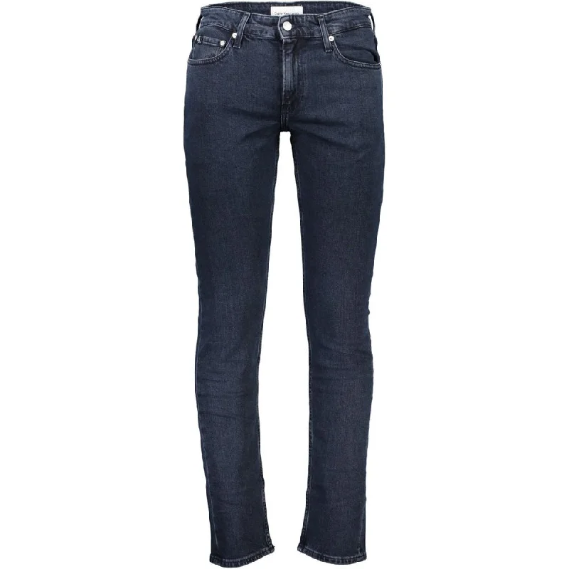 Calvin Klein Elevated  Jeans with Signature Contrast Men's Detail Laid Laid