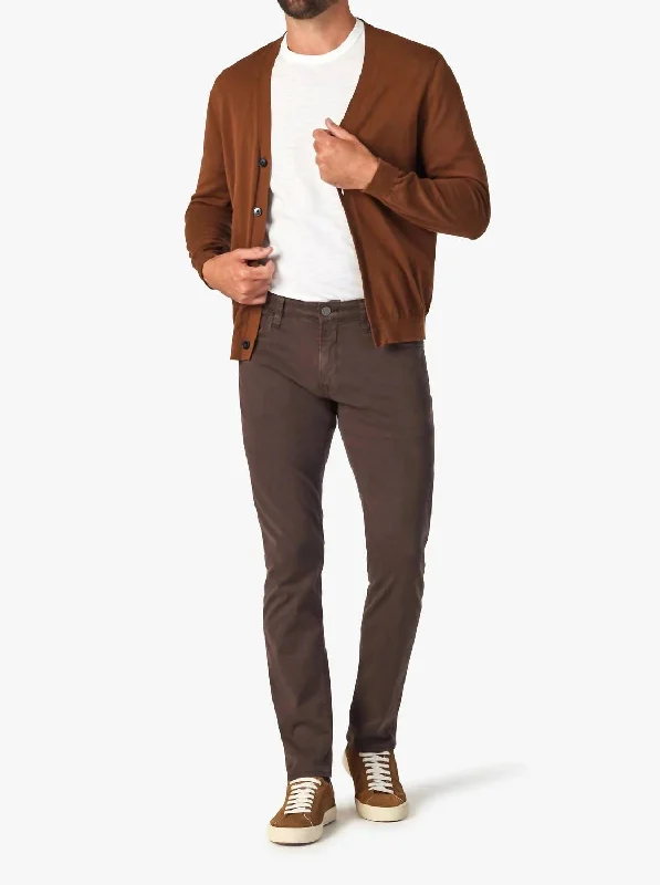 Courage Straight Leg Pants In Fudge Twill Lumberjack Lumberjack