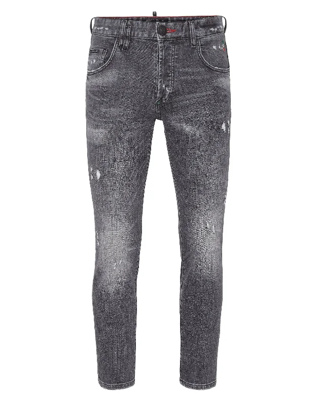 Denim Trousers Skinny Destroyed Confident Men's Power Confident Men's Power