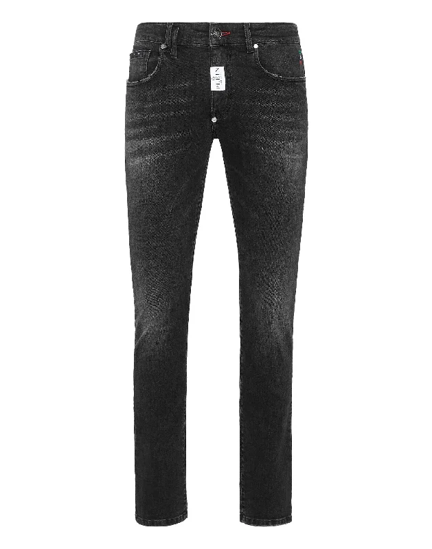 Denim Trousers Super Fit Dynamic Men's High Dynamic Men's High