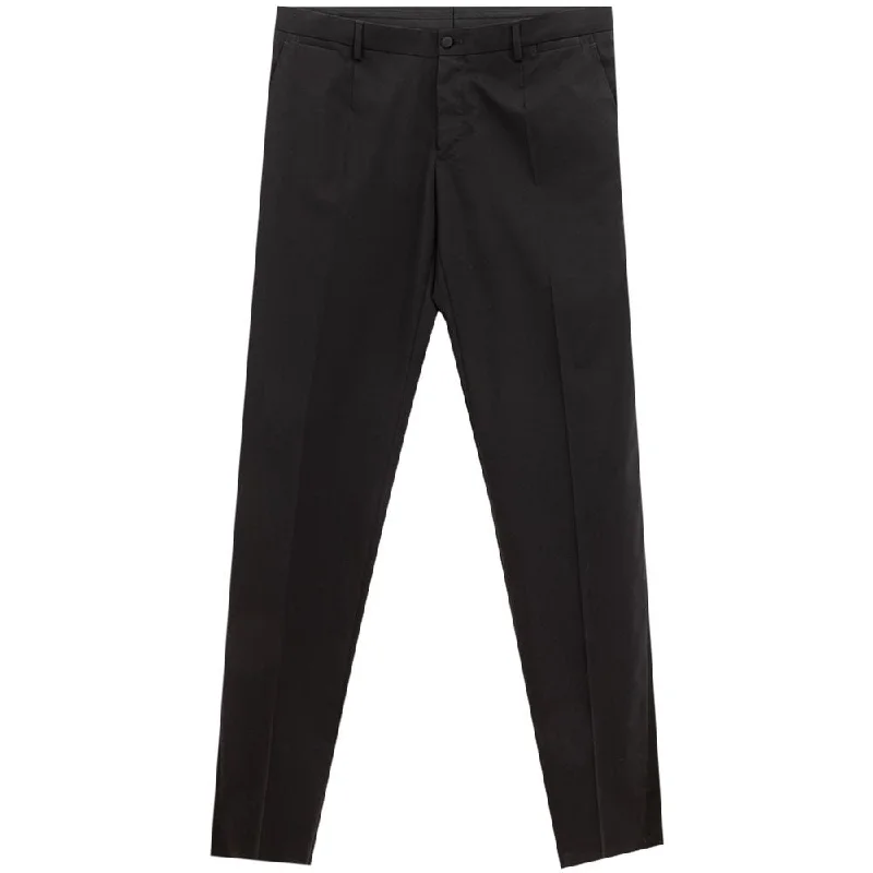 Dolce & Gabbana Sleek  Wool Trousers for Men's Men Luxurious Men's High Luxurious Men's High