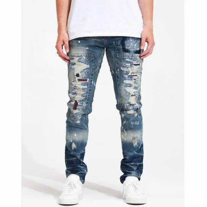 Embellish Barker Denim (Blue) EMBHOL21-2-8 Minimalist Men's Casual  Minimalist Men's Casual 