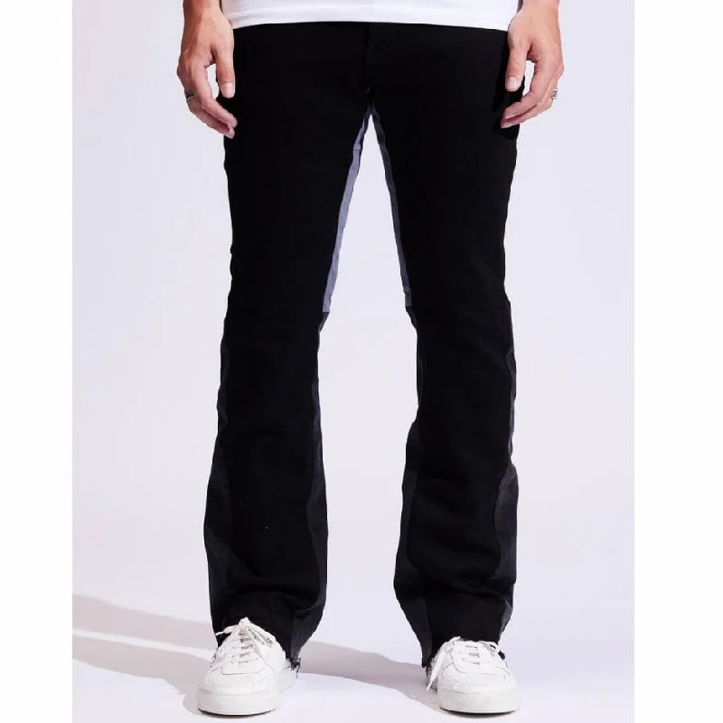 Embellish Ric Denim Jean (Black) EMBF122-115 Polished Men's Satin Polished Men's Satin