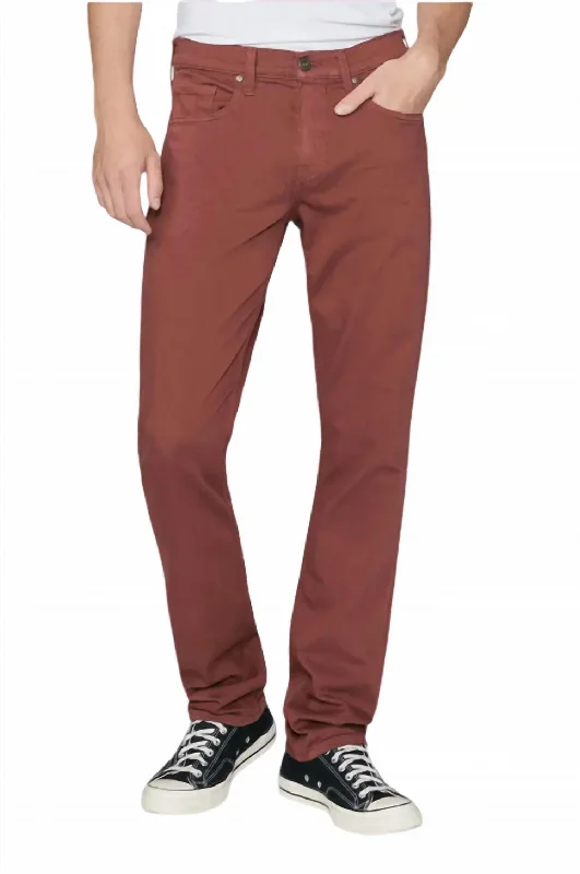 Federal Slim Straight Jean In Cherry Cola Stylish Men's Tropical  Stylish Men's Tropical 