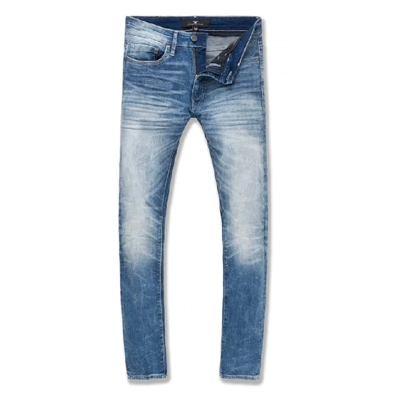 Jordan Craig Ross Hamilton Pure Denim (Aged Wash) JR300 Sophisticated Men's  Sophisticated Men's 