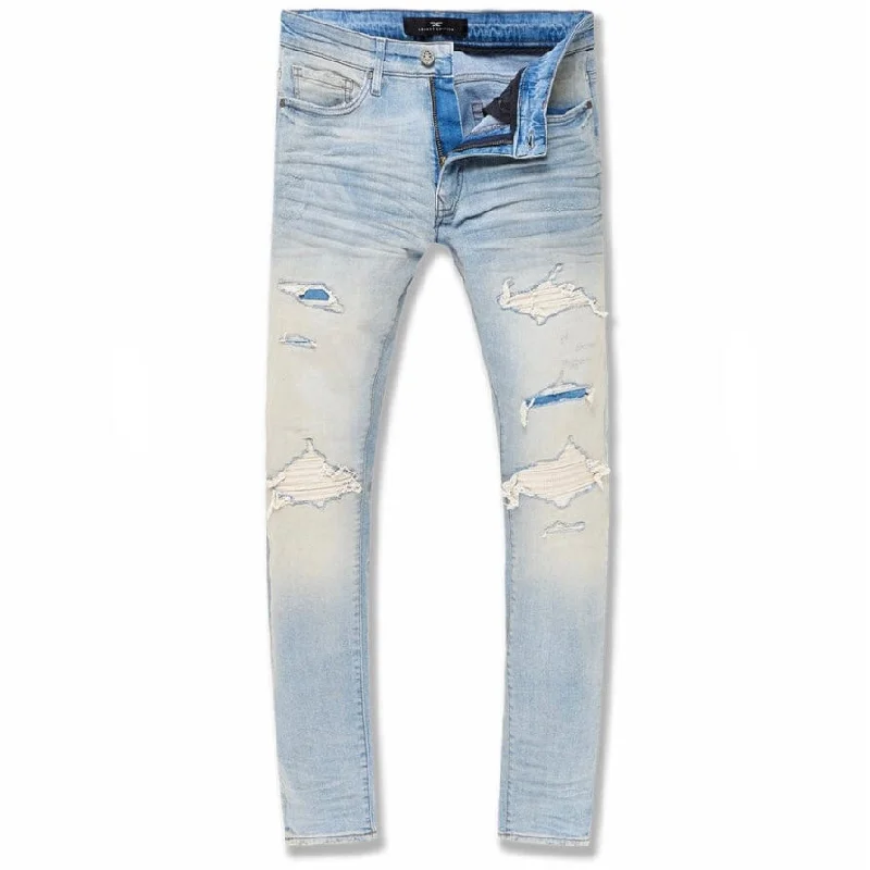 Jordan Craig Ross Morningside Denim (Iced Lager) JR1023 Trendy Men's Oversized Trendy Men's Oversized