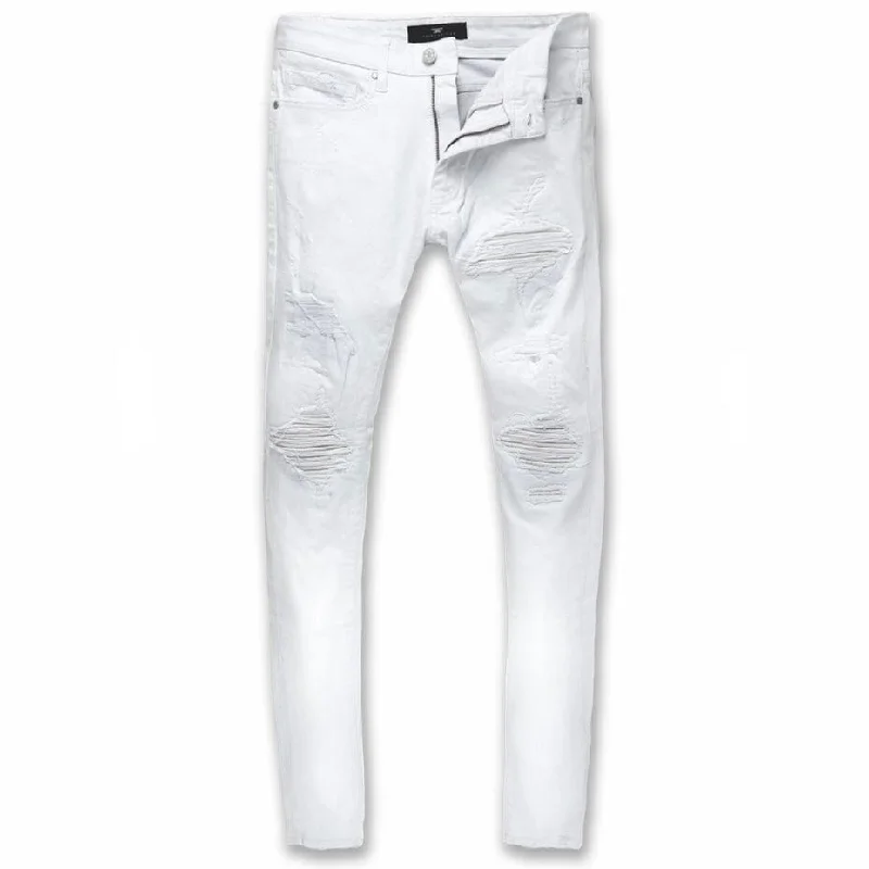 Jordan Craig Ross Morningside Denim (White) JR1023 Sharp Men's Italian Sharp Men's Italian