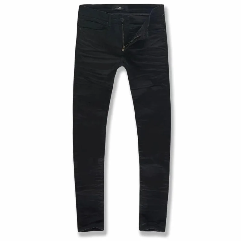 Jordan Craig Ross Skinny Tapered Fit Denim (Black) JR955 Tailored Tailored