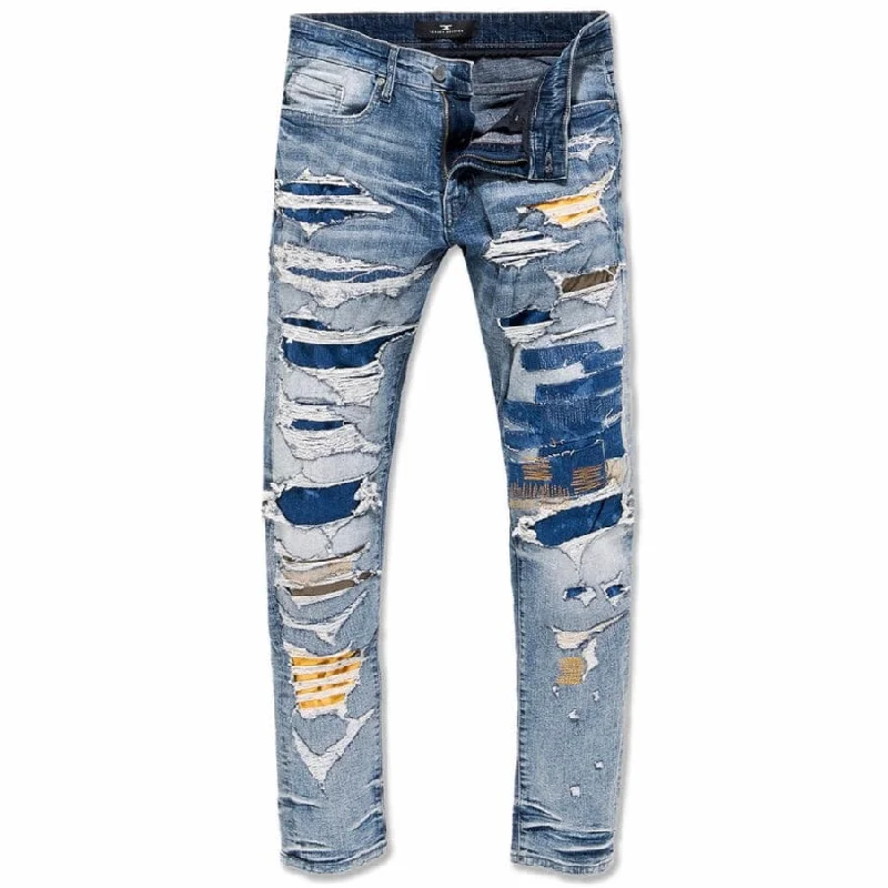 Jordan Craig Sean Dallas Denim (Studio Blue) JM3504 Trendy Men's Oversized Trendy Men's Oversized