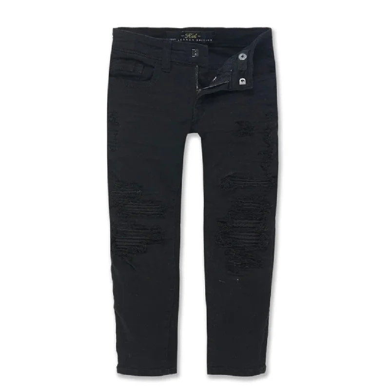 Kids Jordan Craig Siena Denim (Black Out) JR1034K Youthful Men's Anime Youthful Men's Anime