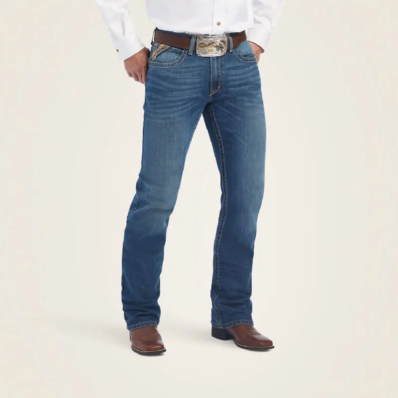 M4 Relaxed Ramos Boot Jean In Cayman Tailored Tailored