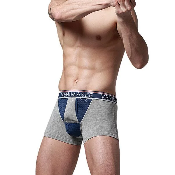 Men's Ball Separated Pouches Boxer Briefs Dapper Men's Bow Dapper Men's Bow