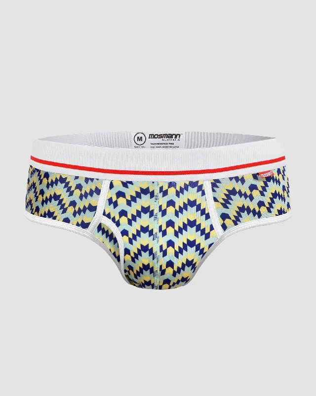 Mens Bamboo Brief - Chevy Laid Laid