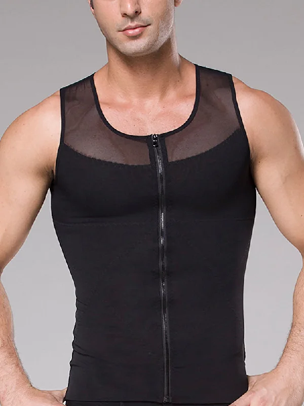 Men's Compression Slimming Body Shaper Tank Top Trendy Men's Oversized Trendy Men's Oversized