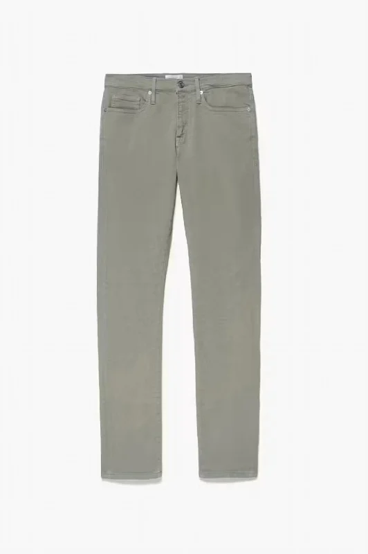 Men's L'homme Slim Twill Jean In Garage Desert Sage Casual Men's Japanese  Casual Men's Japanese 