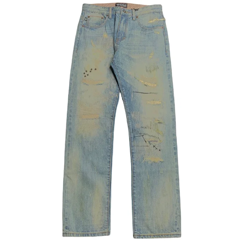 Mostly Heard Rarely Seen Destroyed Jeans (400 Blue) - MH02AG Dapper Men's Bow Dapper Men's Bow