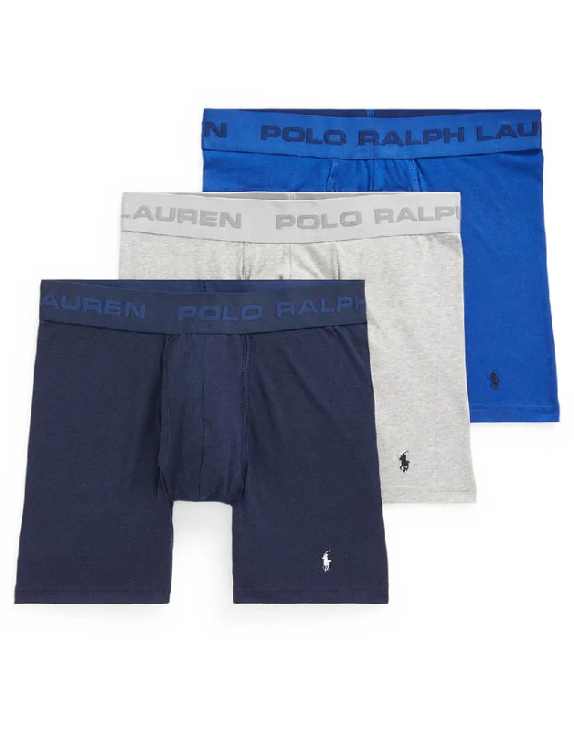 Polo Ralph Lauren Freedom Boxer Brief 3-Pack RPBBP3 Dynamic Men's Moto Dynamic Men's Moto