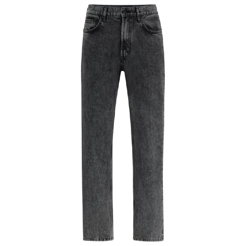 Regular-fit regular-rise jeans in gray denim Minimalist Men's Casual  Minimalist Men's Casual 