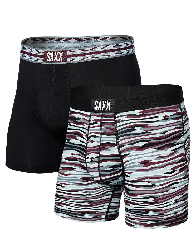 SAXX Ultra Super Soft Boxer Brief Fly 2PK SXPP2U Minimalist Men's Casual  Minimalist Men's Casual 