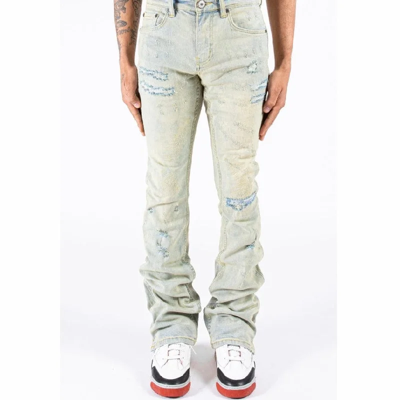 Serenede Tierra Stacked Jeans (Earth) TRA-ETH Laid Laid