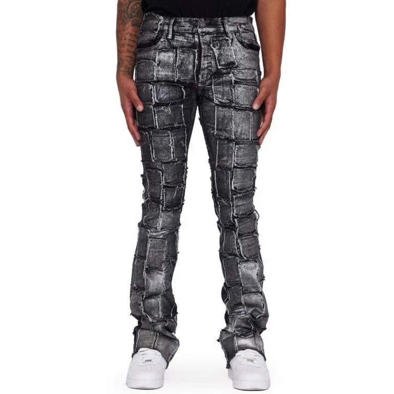 Valabasas Stacked 4444 Jeans (Grey Waxed) VLBS2214 Vacation Vacation