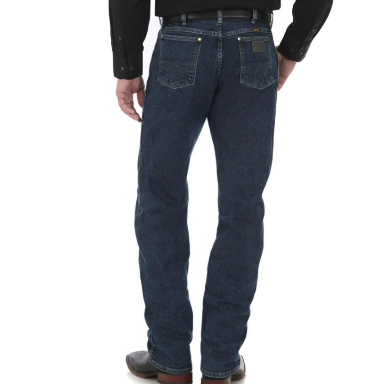 Wrangler Men's Dark George Strait Cowboy Cut Jean Refined Men's Classic  Refined Men's Classic 