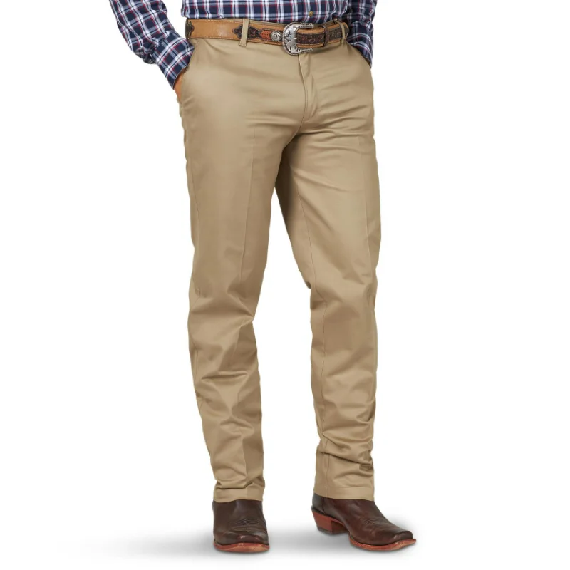 Wrangler Riata Khaki Pants Refined Men's Hand Refined Men's Hand